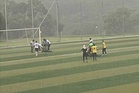 Pemain bola sepak maut disambar petir