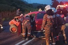 Suami isteri maut dalam nahas dua kenderaan