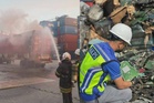 Kontena diisytihar bawa bijih timah rupanya dipenuhi e-waste