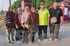 Empat anak temani ibu bapa mengundi seawal pagi