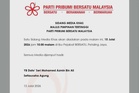 Bersatu adakan sidang media khas malam ini, intipati jadi tanda tanya