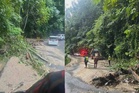 Tanah runtuh bawa dahan pokok dan batu, laluan Jalan Tapah-Cameron Highlands terhalang seketika