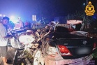 Enam maut kemalangan ngeri membabitkan kereta, lori satu tan