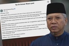 Pengundi diminta waspada, berita palsu, 'spin' rancak menjelang hari mengundi - Annuar Musa