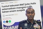 Enam suspek kes culik minta tebusan RM7 juta dituduh esok