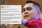 'RCI hanya tunjuk tindakan dalaman pegawai TH, jadi siapa ahli politik UMNO 'sakau?' - Akmal Saleh