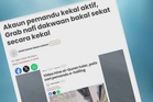 Pemandu e-hailing sahkan akaun tidak dikenakan tindakan, rayu orang ramai jangan boikot Grab