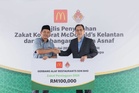 Bantuan McDonald’s beri sinar kepada asnaf, pelajar UMK