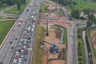 Projek Penyuraian Trafik Juru–Sungai Dua capai kemajuan 34.63 peratus
