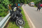 Penunggang motosikal berkuasa tinggi maut terbabas ketika berkonvoi