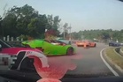 Halang kenderaan awam beri laluan konvoi supercar, dua 'marshall' ditahan polis