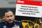 Rempuh anggota PGA, suspek berdepan tindakan bawah SOSMA dan Seksyen 186