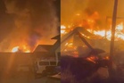 Tiga sekeluarga rentung, seorang melecur rumah terbakar