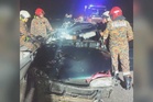 Lelaki maut, rakan cedera kereta langgar lembu di lebuh raya
