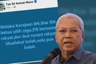 PRN Melaka: PN sedia bergerak solo, serah kepada BN pilih regu