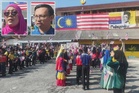 Lebih dua minggu jahit Jalur Gemilang gergasi SK Bohor