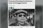 Joey rebah selepas buat persembahan