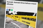 Suspek kes kanak-kanak maut dikelar di Sibu direman sehingga 4 September