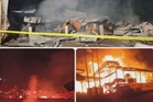 Bilik guru SK Panudahan musnah terbakar