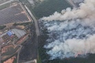 27 hektar kawasan hutan, gambut terbakar di Pengerang
