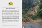 Projek Pintasan Cameron Highlands bukan punca banjir kilat - KKR