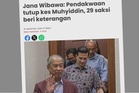 Keputusan tidak teruskan 4 pertuduhan terhadap Muhyiddin penilaian profesional - AGC