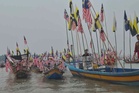 206 bot berhias warnai Sungai Kerang sempena Hari Malaysia