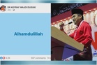'Alhamdulillah' - Hantaran Asyraf Wajdi cetus tanda tanya