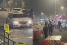 Video tular: Hayun paip besi sebelum rempuh gerai bubur, suspek kini diburu