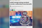 Dua beradik ditikam: Konflik hubungan dipercayai punca serangan