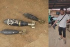 Tiga bom mortar ditemui dalam tong roro dimusnahkan UPB