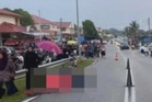 Pelajar Tingkatan Empat maut nahas babit tiga motosikal