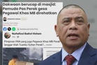 Pegawai khas MB pun tidak terkecuali, titah Sultan wajib dipatuhi - Saarani