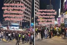 Warga Bangladesh berhimpun di Bukit Bintang video lama, disunting guna AI