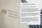 MoF nafi caj perkhidmatan QR bermula 1 November ini