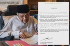 'Sehari dua ini saya cuba ke pejabat tetapi belum kuat' - Tun M