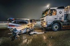Empat cedera dalam kemalangan BMW, lori tangki di Jambatan Pulau Pinang