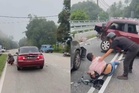 Pemandu Honda City tular langgar empat kenderaan positif dadah