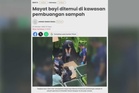 Dua warga asing ditahan bantu siasatan penemuan mayat bayi