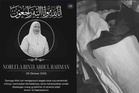 Ibu Memey Suhaiza meninggal dunia