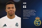 Real Madrid mohon maaf berhubung kenyataan Mbappe mengenai meme internet kontroversi