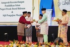 Sultan Nazrin sampaikan 26 anugerah kecemerlangan pendidikan Islam Perak