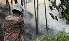 Hutan belakang SK Puncak Alam 2 terbakar
