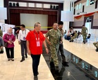Aminuddin tinjau proses undi awal di Kem Segenting