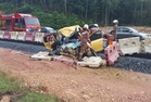 Tiga maut kemalangan di Gua Musang