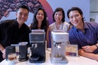 Espresso segar kurang seminit dengan Baristina