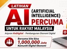 KoDigital anjur latihan AI percuma untuk rakyat bermula Ogos