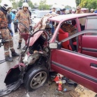 Warga emas maut dalam nahas libatkan tiga buah kereta