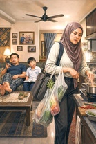 Apabila isteri jadi ‘menteri kewangan’, suami suri rumah