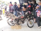 RXZ dan skuter terbakar kemalangan, tiga cedera 